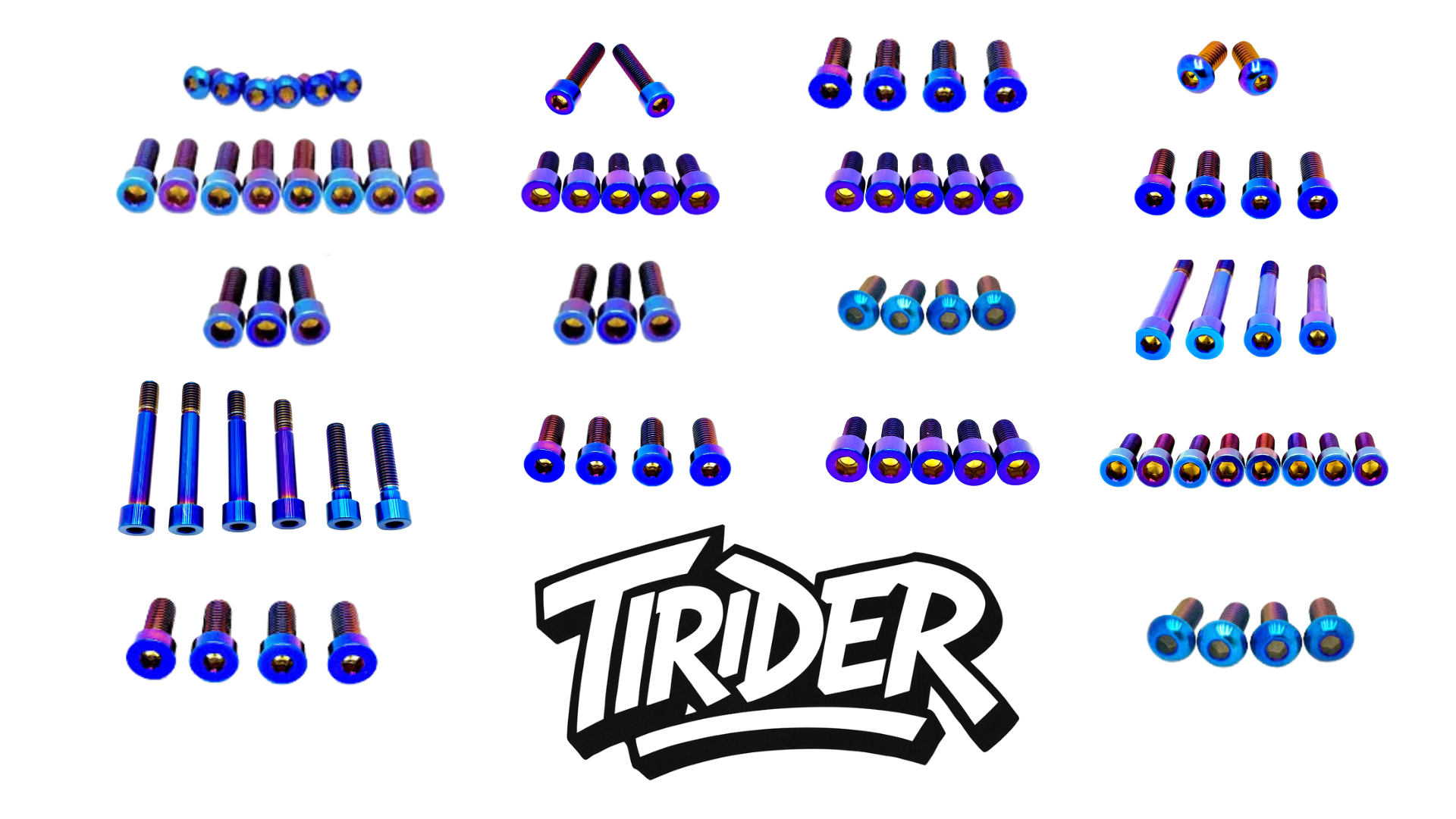 E-ride pro titanium bolt kit