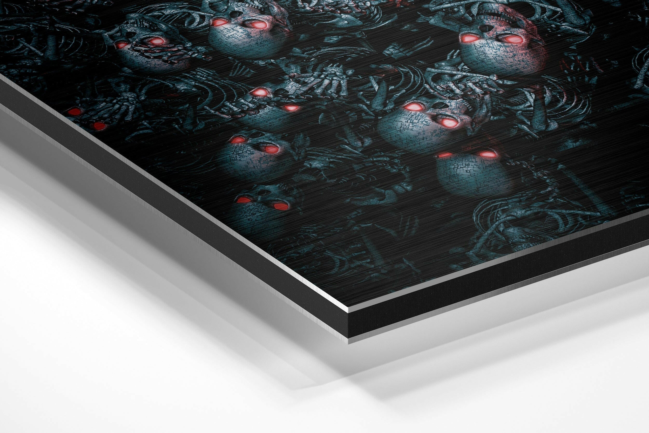 Android Cemetery Brushed Aluminium Dibond Wall Art