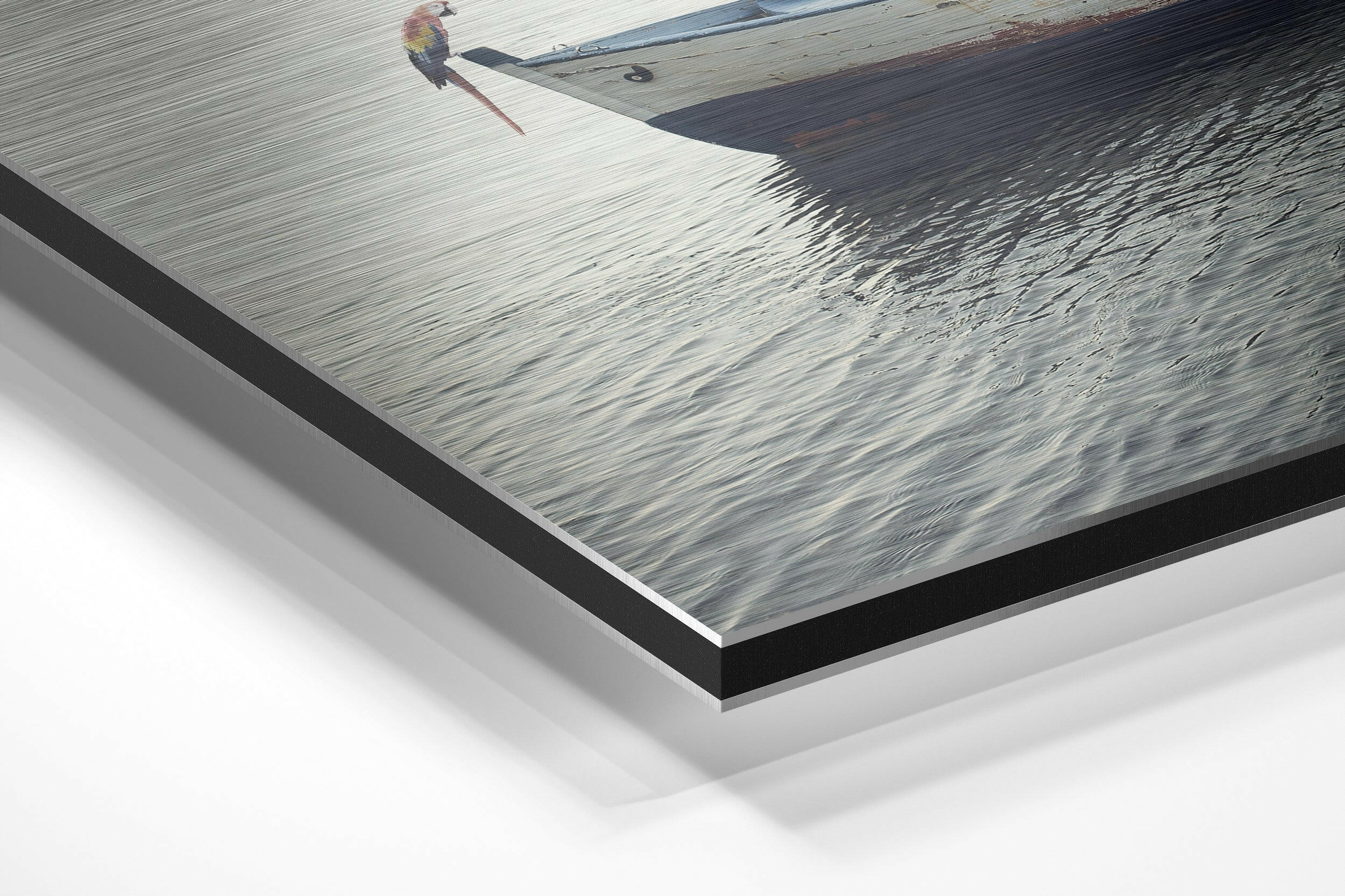 Tranquility Brushed Aluminium Dibond Wall Art