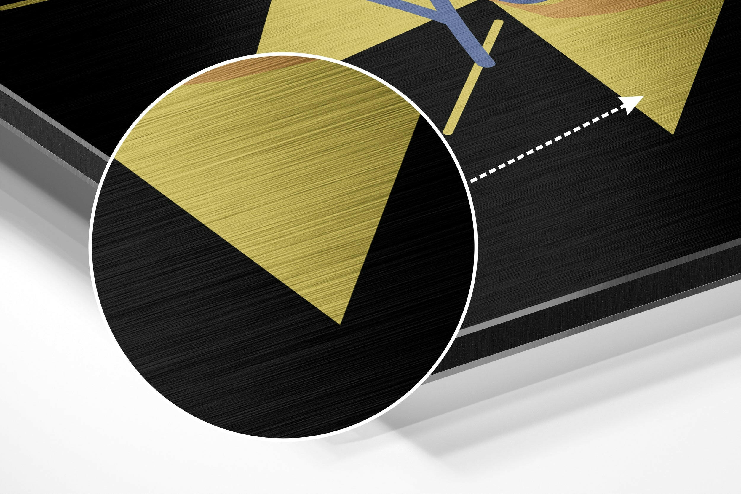 Yes, You Can Brushed Aluminium Dibond Wall Art
