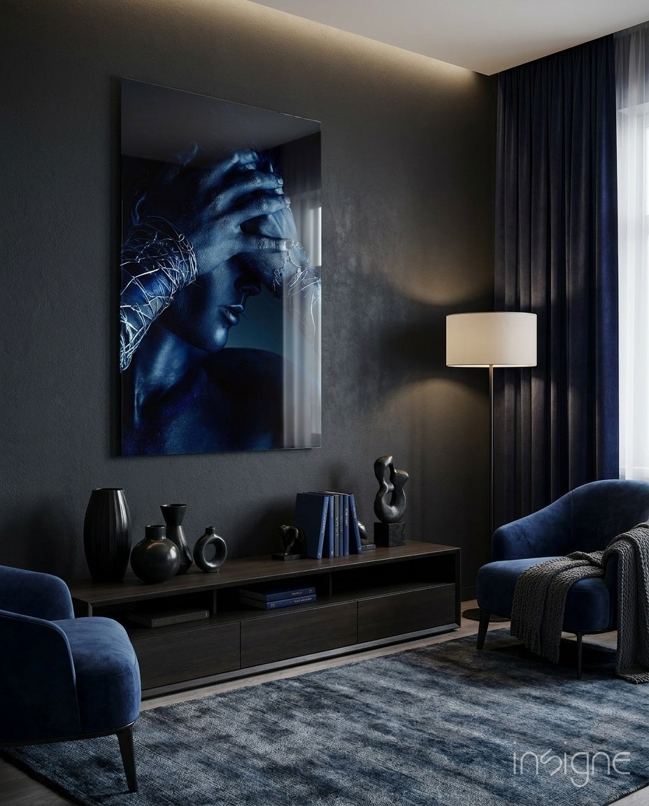 Deep Thought Glass Wall Art