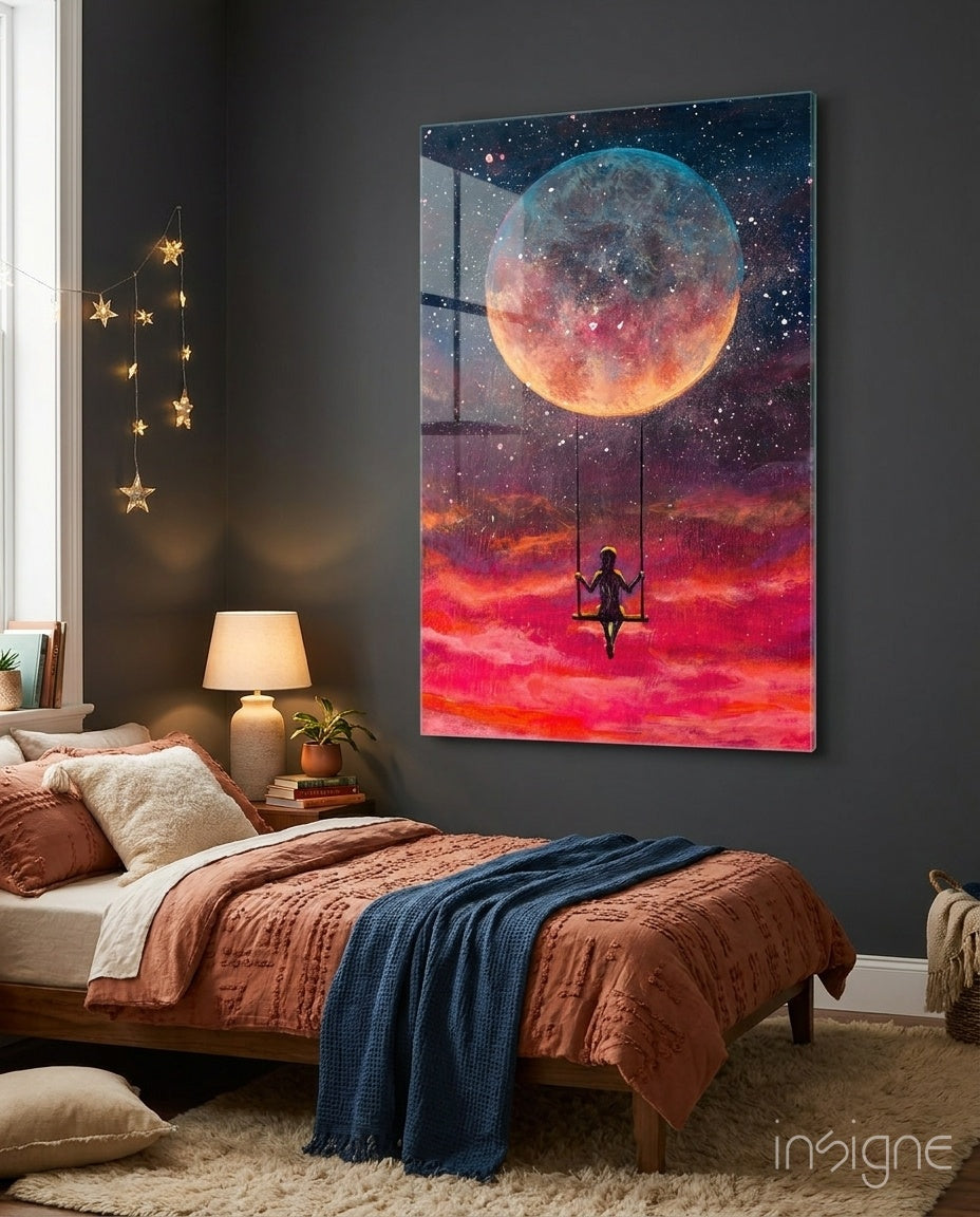 Freedom Glass Wall Art