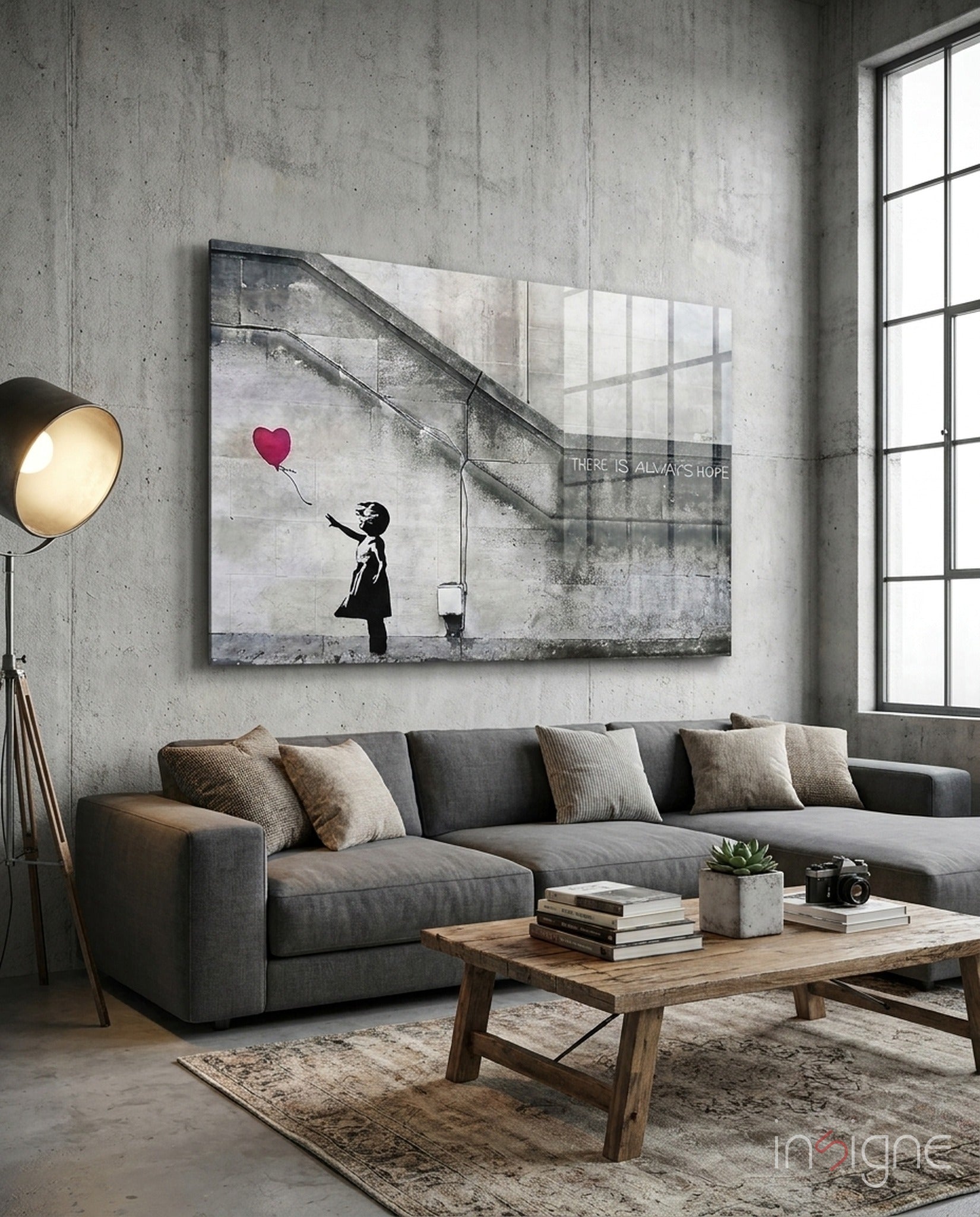 Flying Heart Glass Art