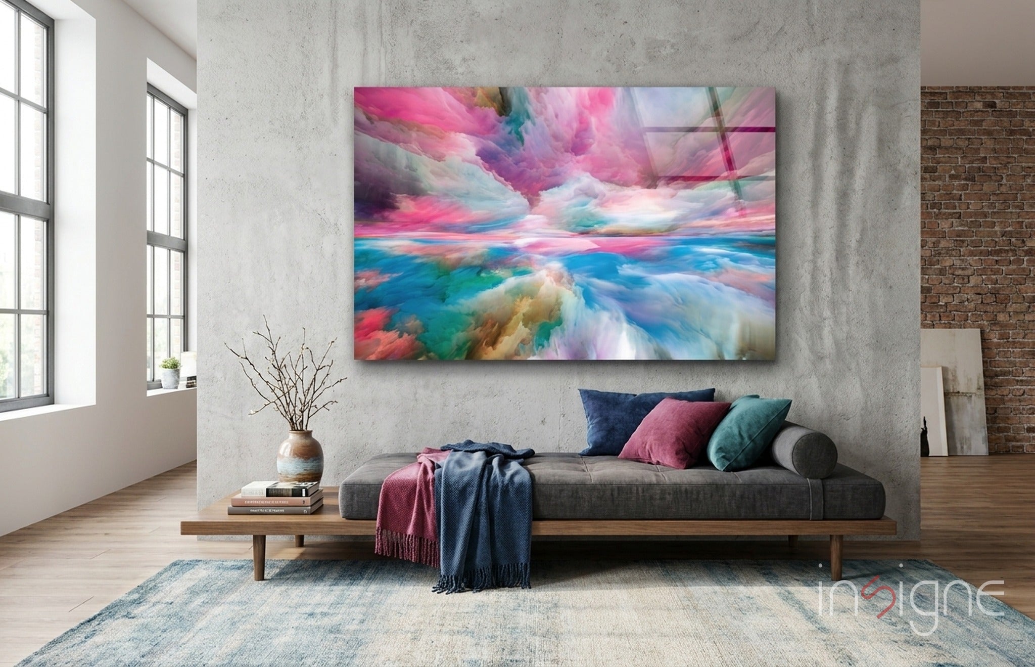 Clouds of a Dream Glass Wall Art