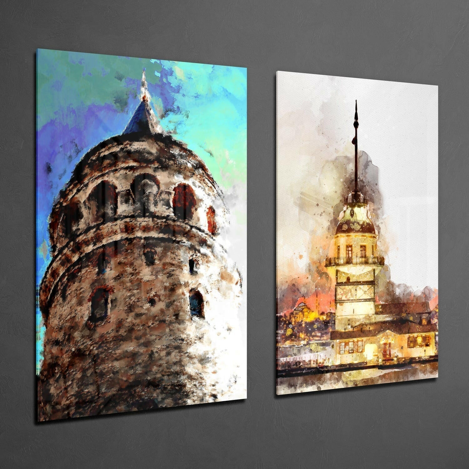 Galata Tower and Maiden&