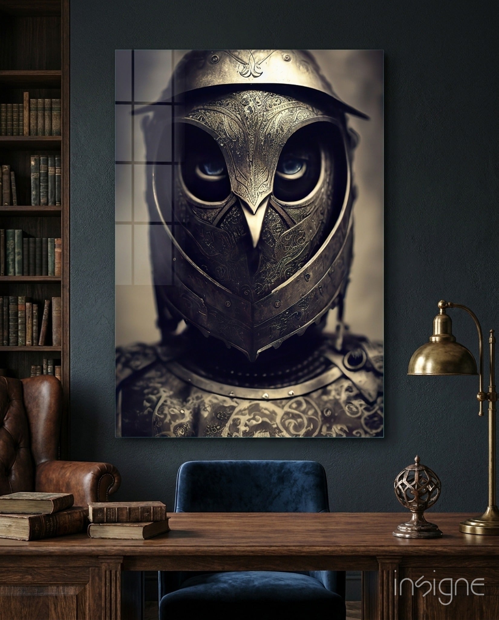The Beak Glass Wall Art || Designer Collection
