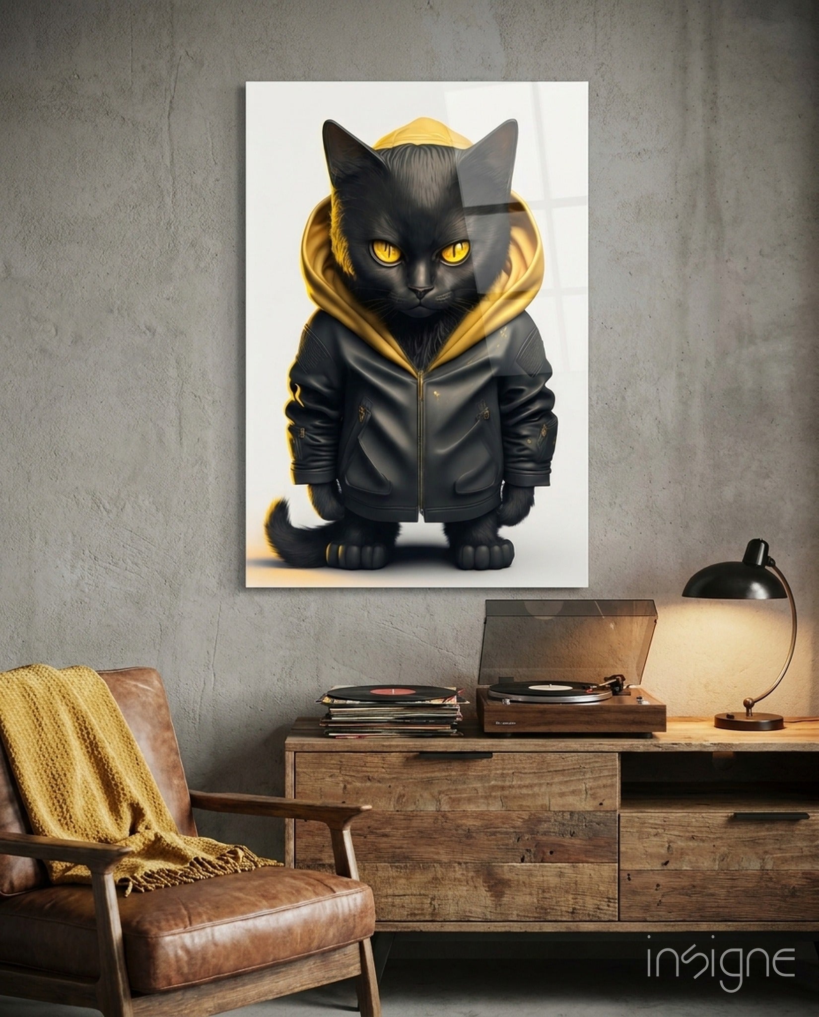 Cutie Cool Glass Wall Art || Designers Collection