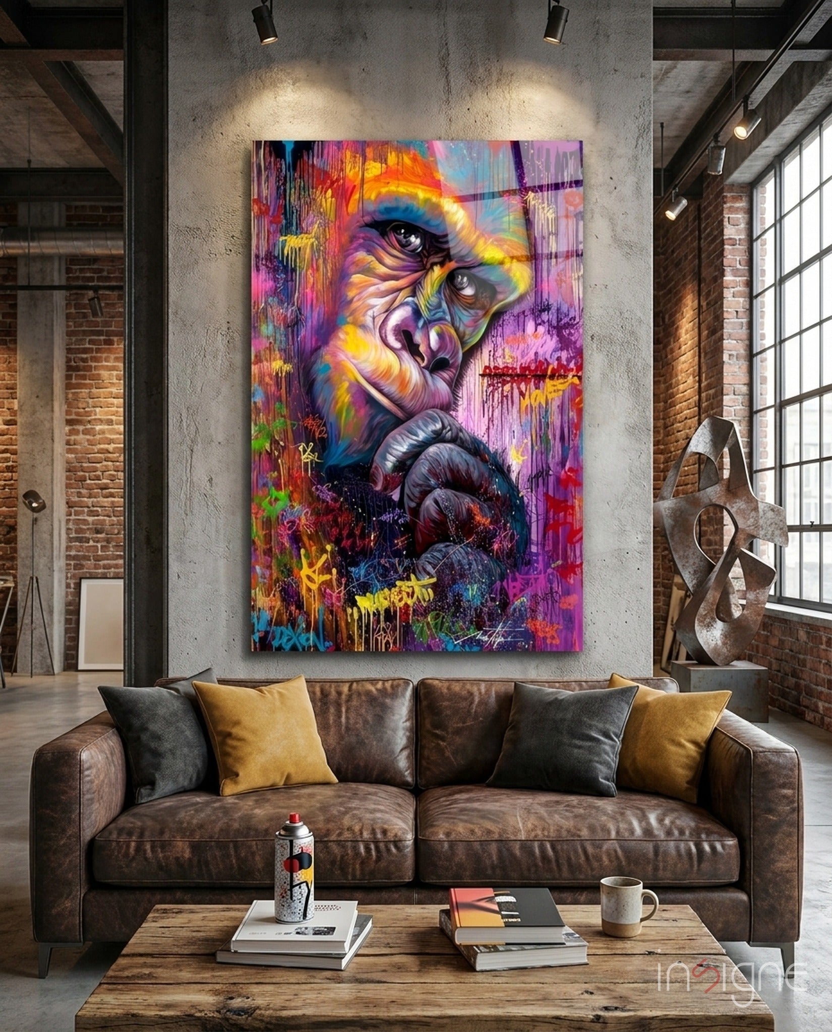 Emotional Glass Wall Art|| Designer&