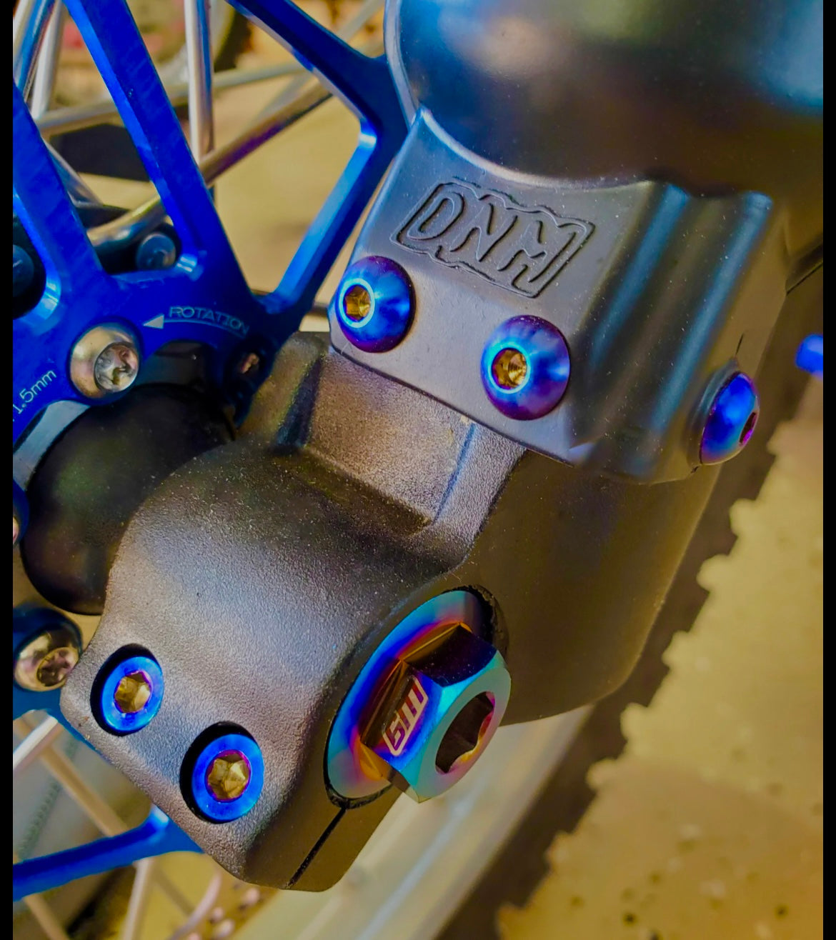 E-ride pro titanium bolt kit