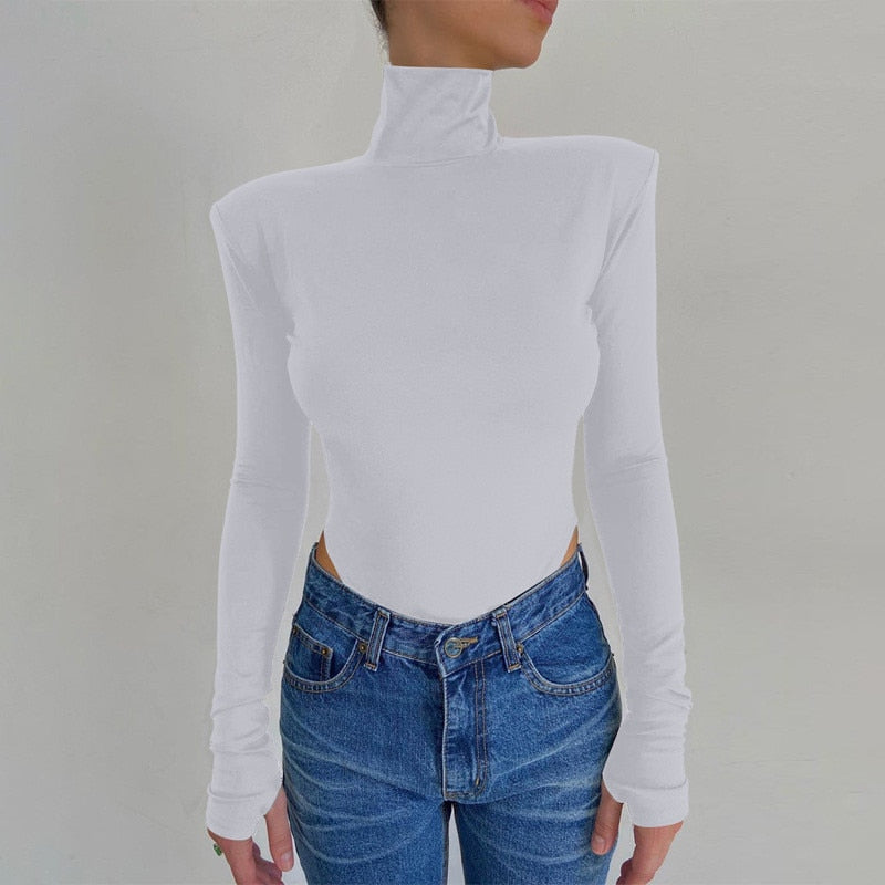 2022 Jumpsuits Women Rompers Sexy Club Hollow Out Backless Bodysuits Casual Long Sleeve Solid Slim