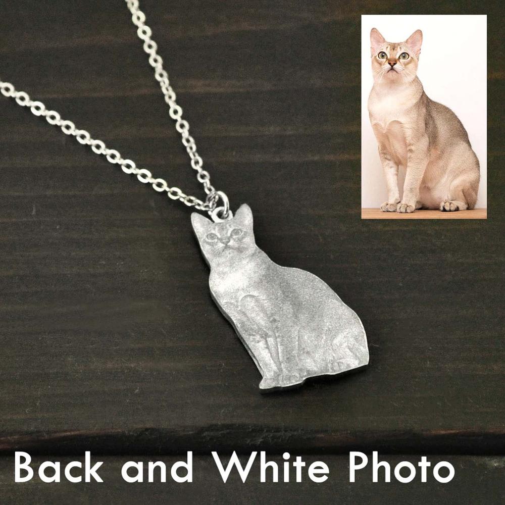Personalized Photo Necklace,Pet Photo Necklace,Picture Necklace, Memorial Gift