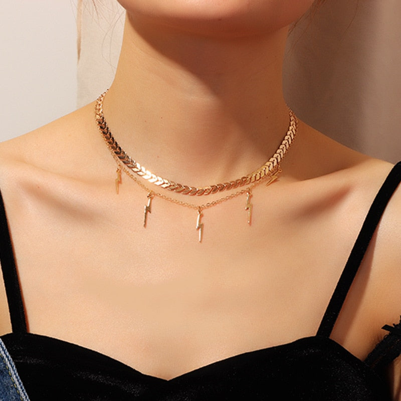 Big White Imitation Pearl Choker Necklace Clavicle Chain Fashion Necklace