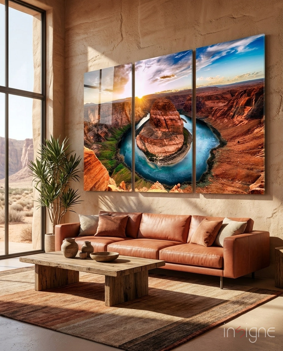 Grand Canyon Mega Glass Wall Art