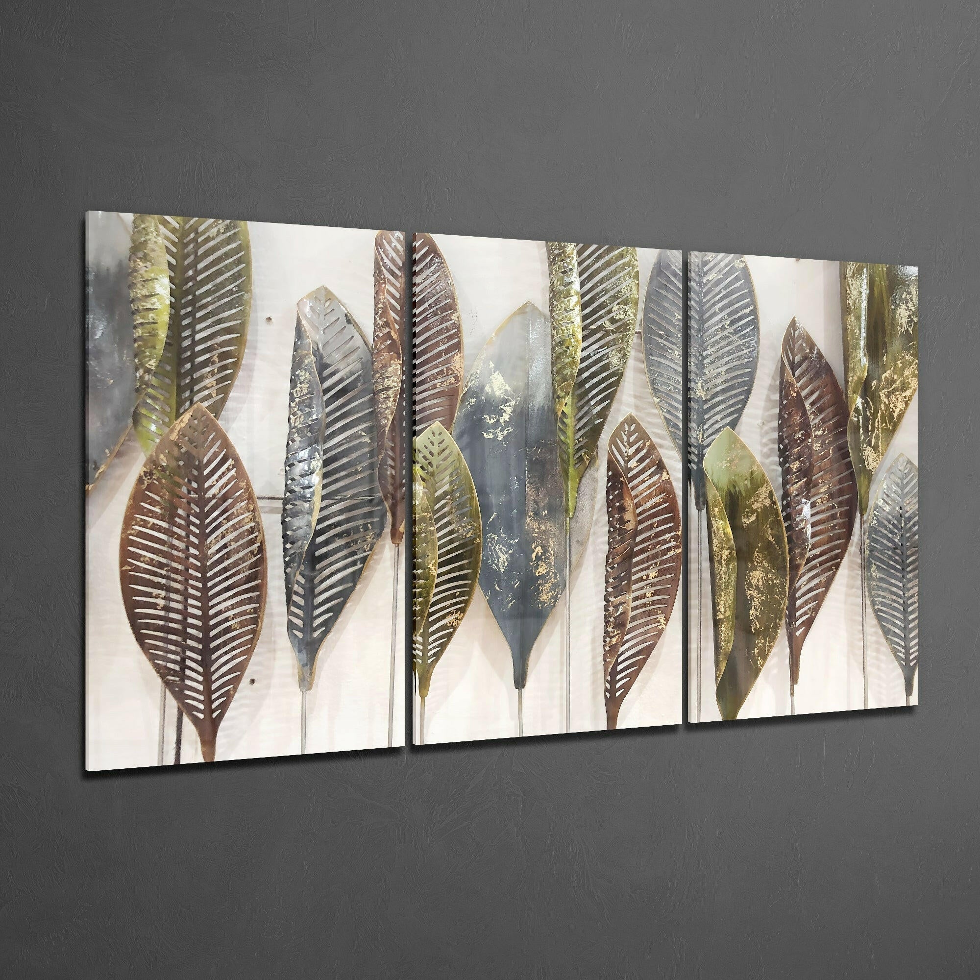 Leaves Glass Art
