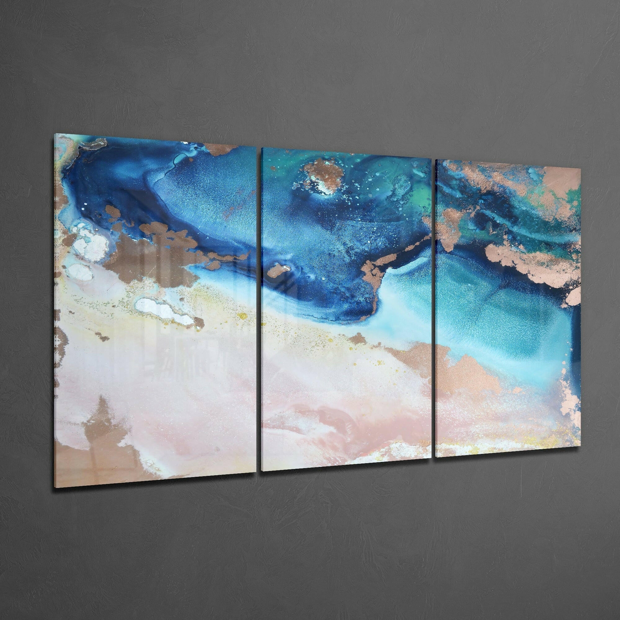 Blue Shore Glass Art
