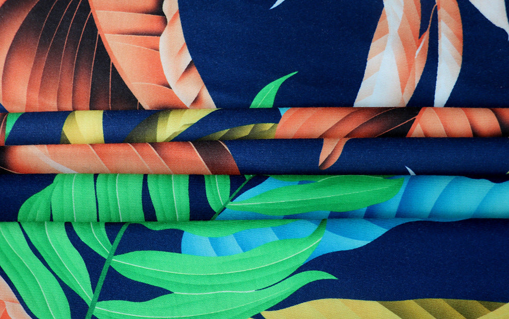 Hawaiian Beach Dress Summer Print Long Skirt Women&