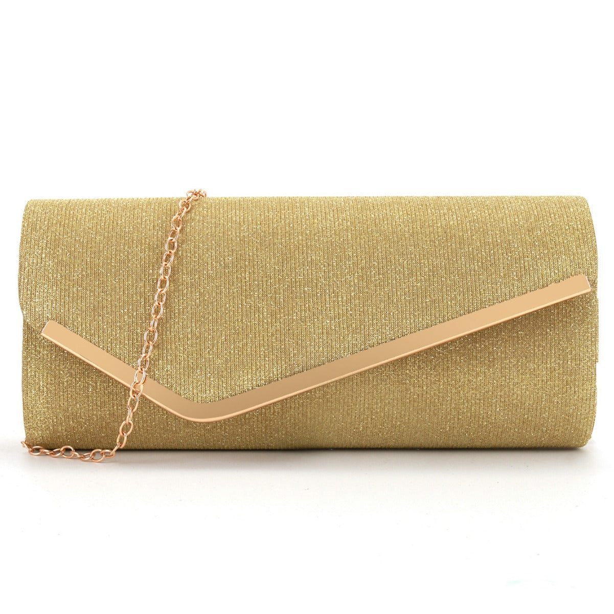 Round bottom metal flap versatile cosmetic bag
