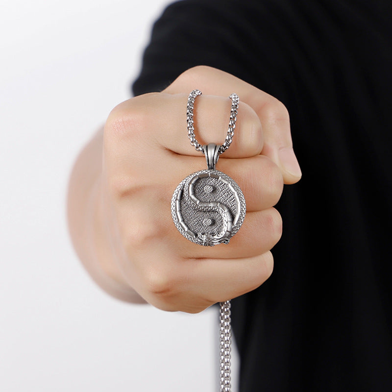 yin & yang necklace
