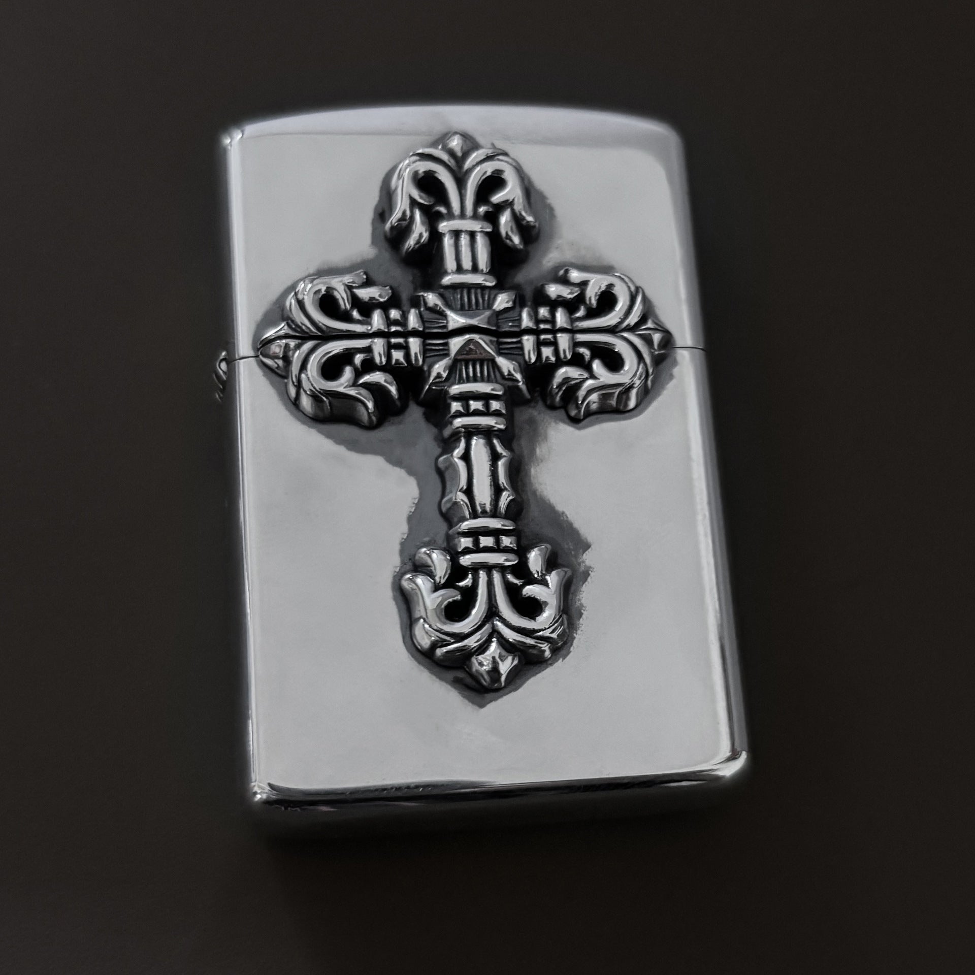 flame cross sword tongue anchor retro lighter