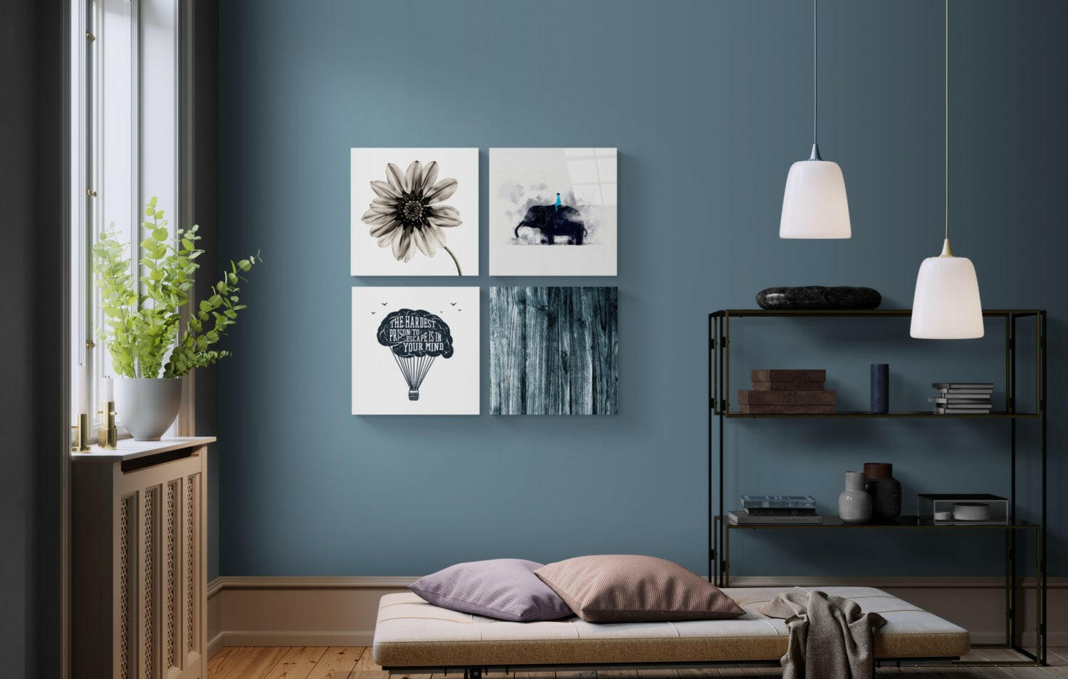 Consciousness Quadro Glass Wall Art