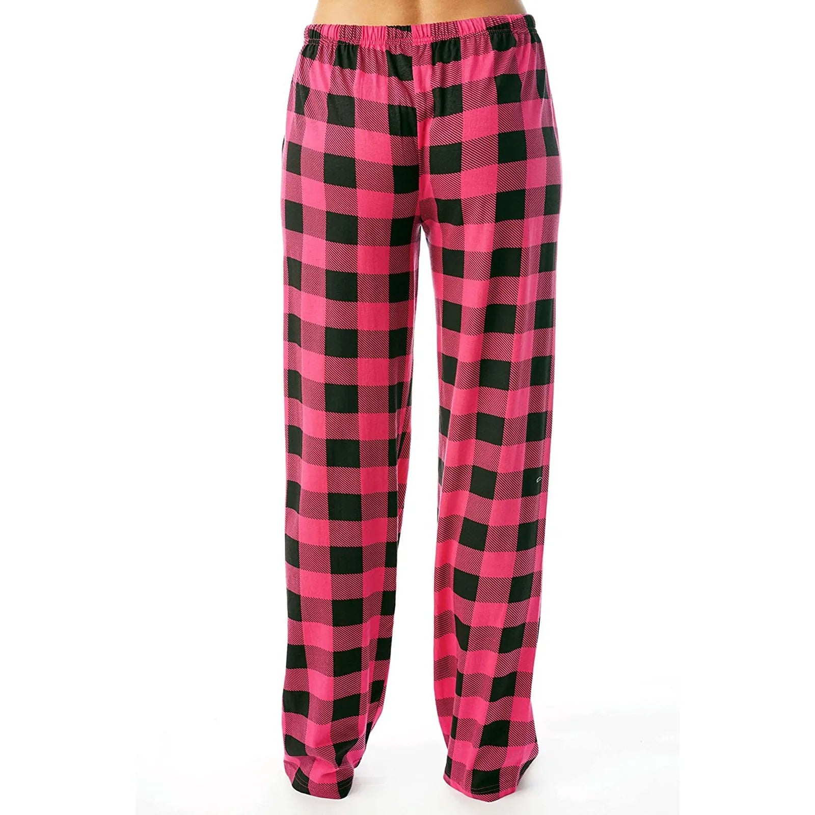 Women Christmas Pajama pants Autumn Winter Plaid Printed Pants
