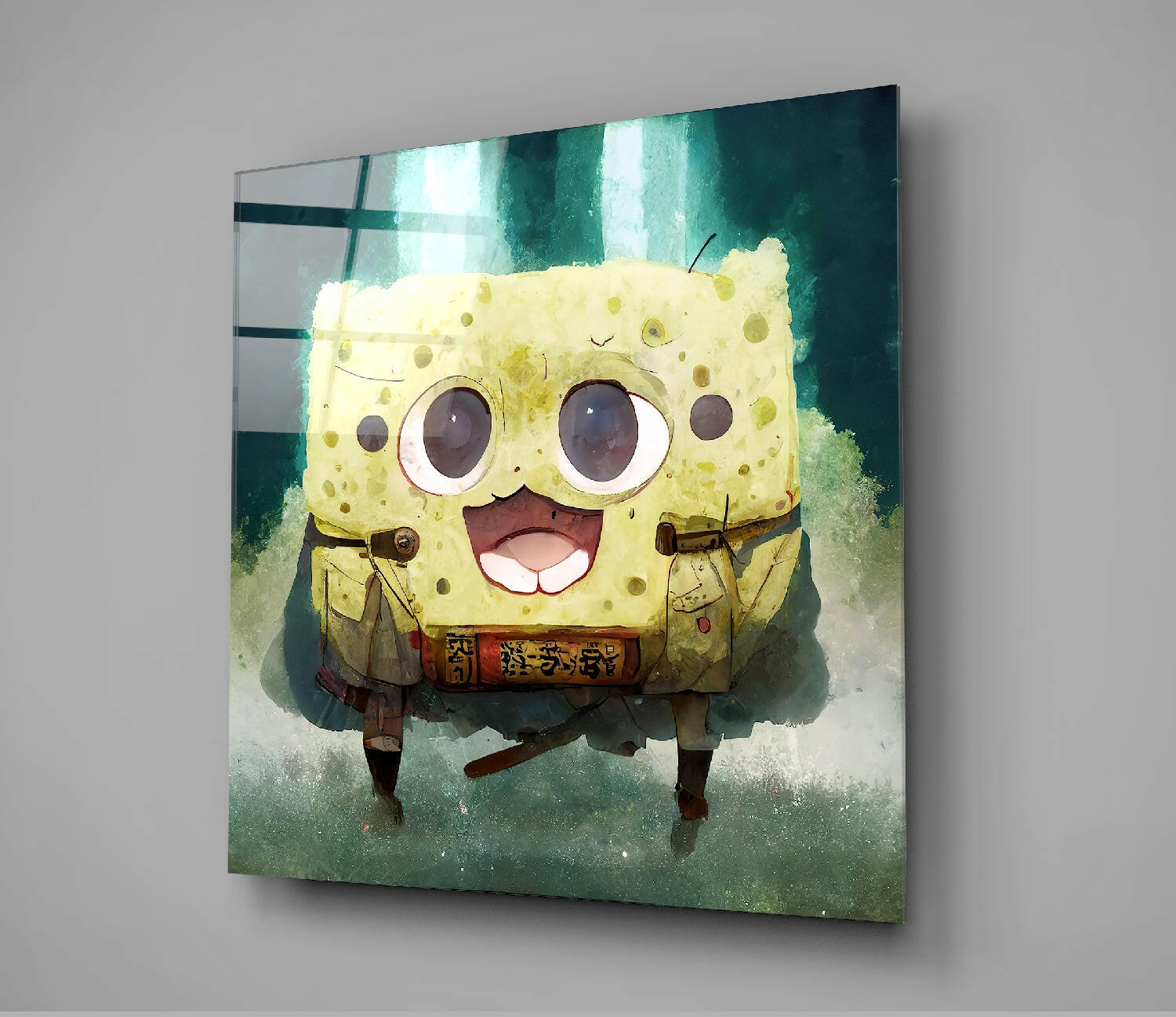 Sponge Glass Wall Art || Designer Collection
