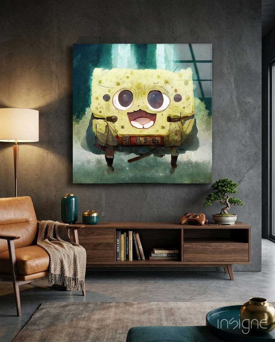 Sponge Glass Wall Art || Designer Collection