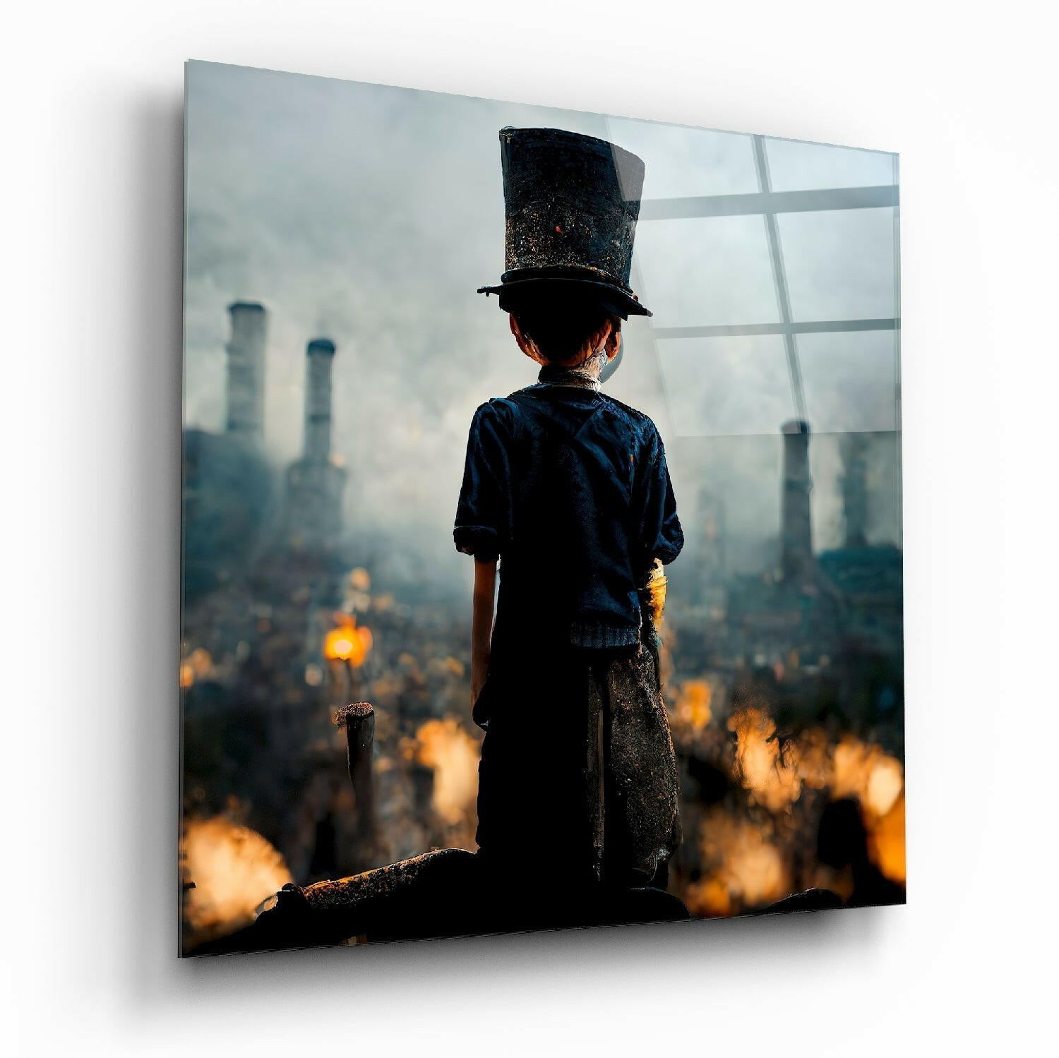 Survivor Glass Wall Art || Designer Collection