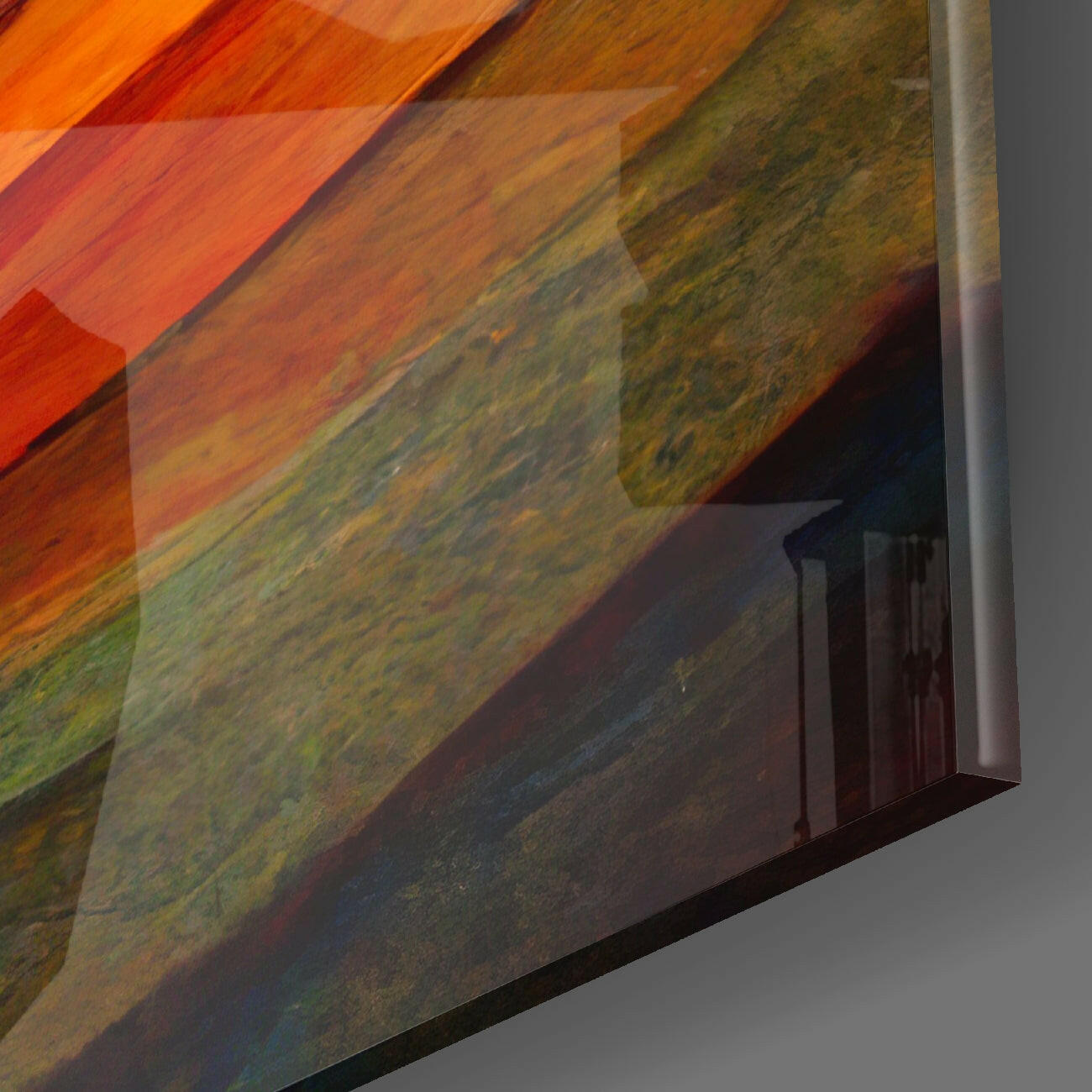Flow Glass Wall Art || Designers Collection