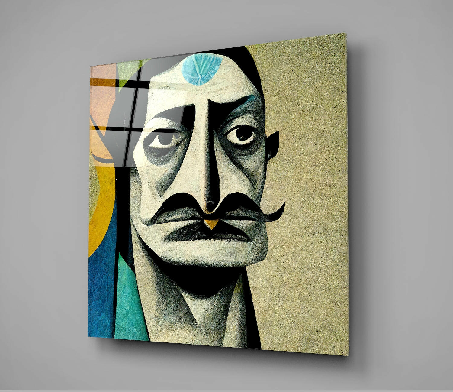 Salvador Glass Wall Art || Designer Collection