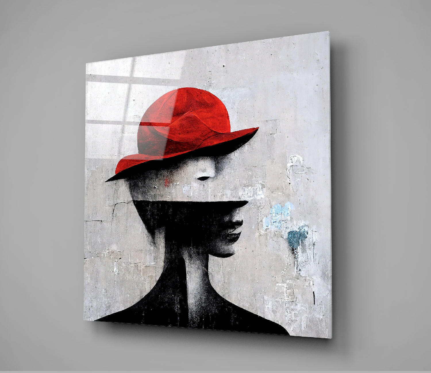 Shadow Glass Wall Art || Designer Collection