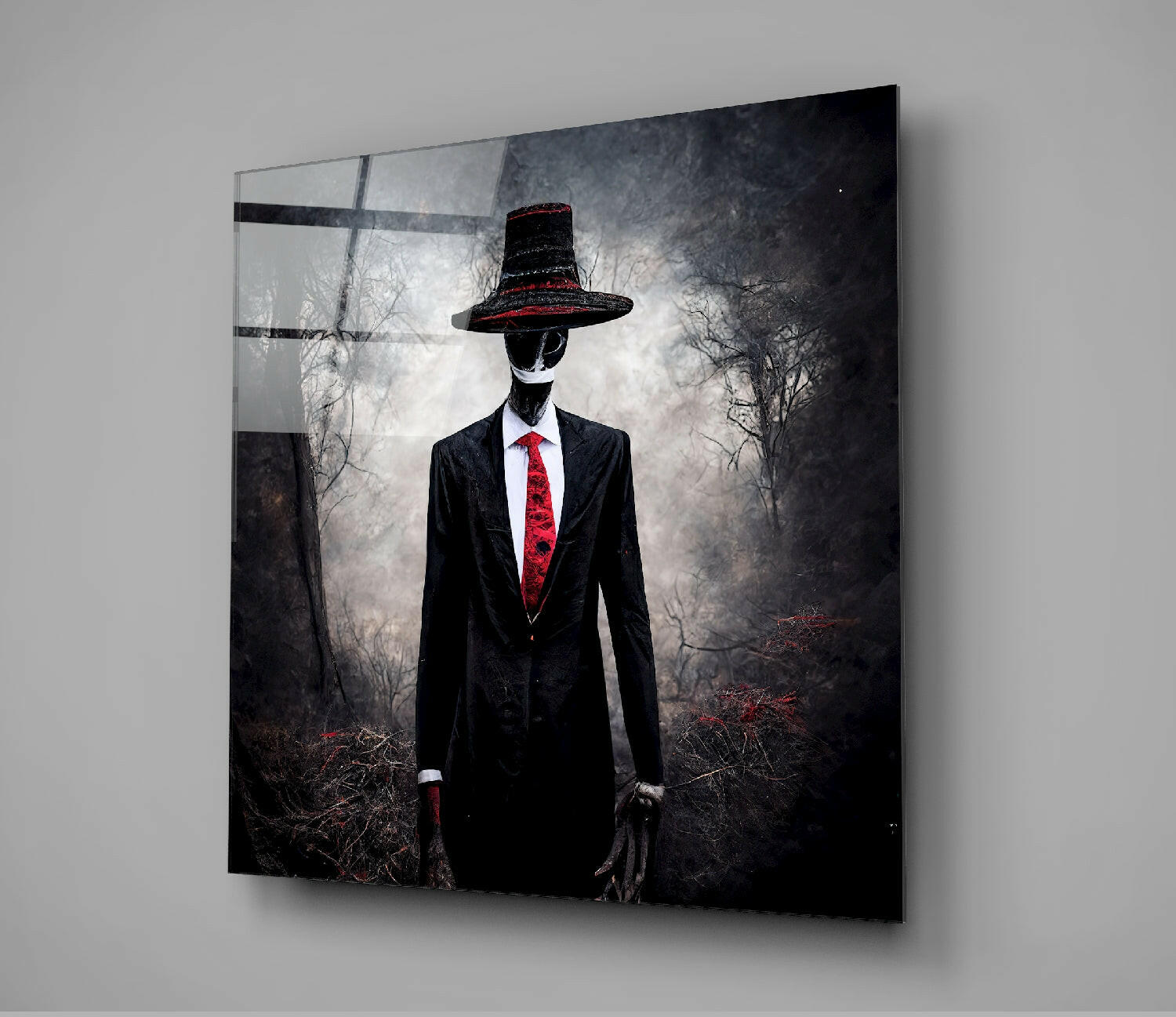 Negotiator Glass Wall Art || Designer Collection