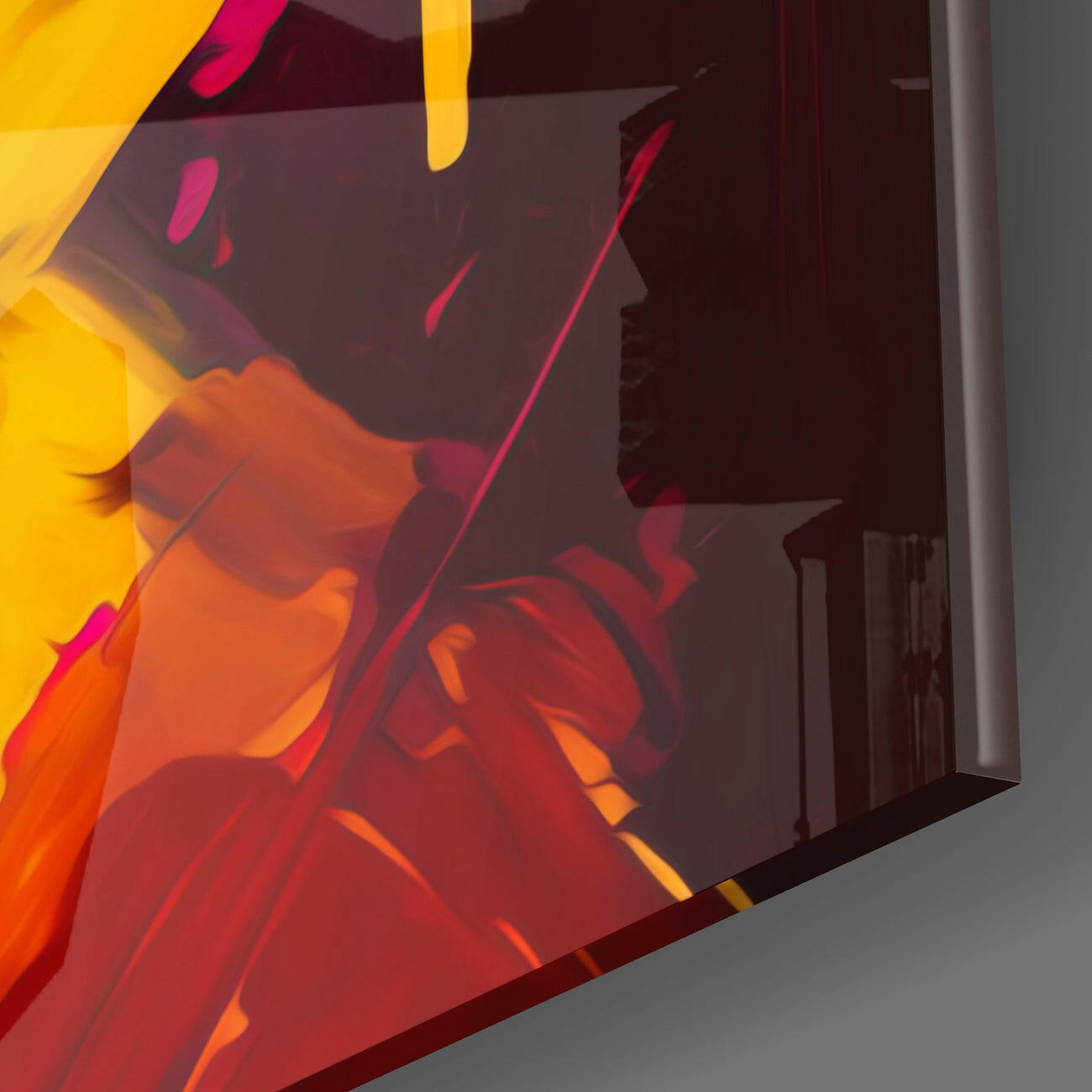 She Glass Wall Art || Designer Collection