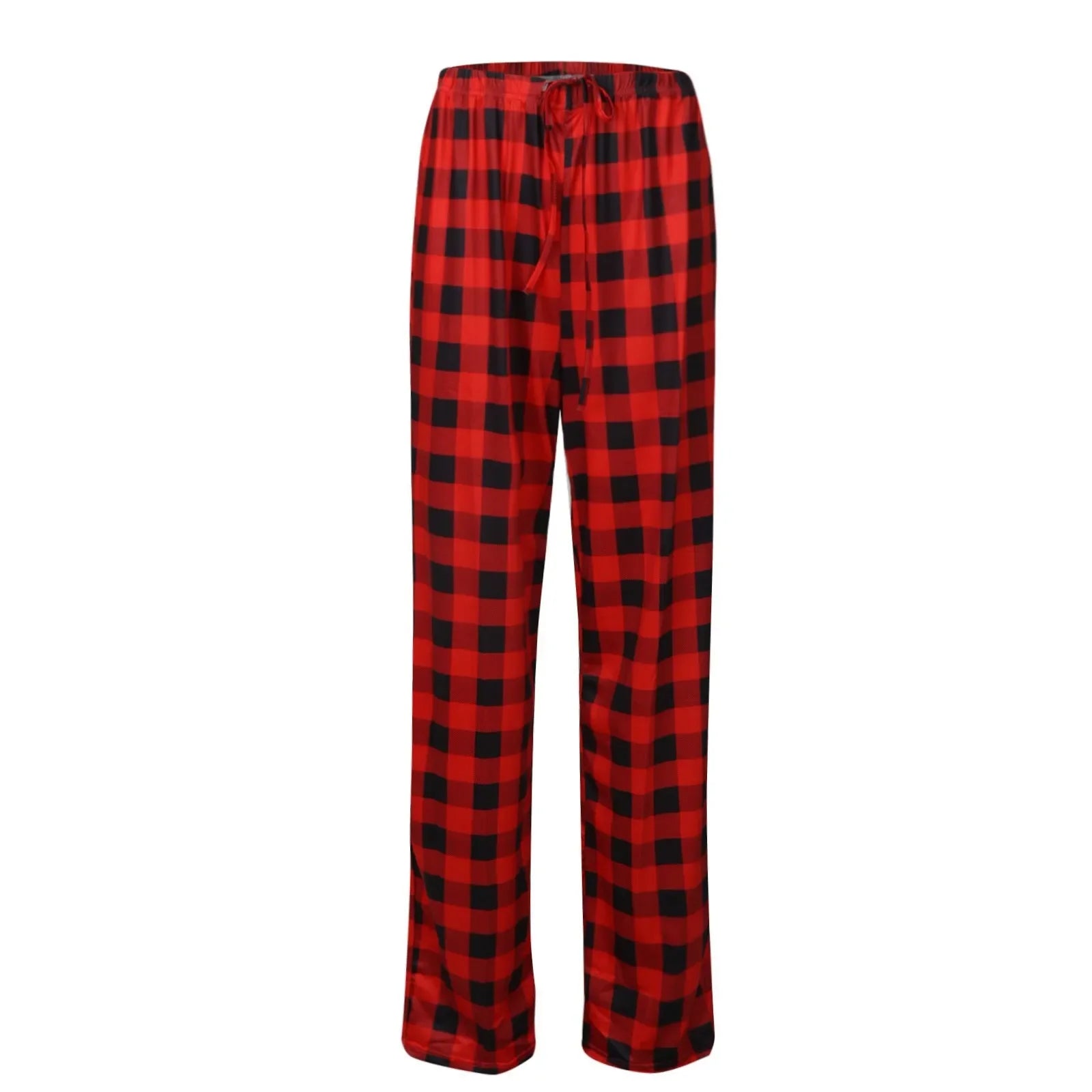 Women Christmas Pajama pants Autumn Winter Plaid Printed Pants