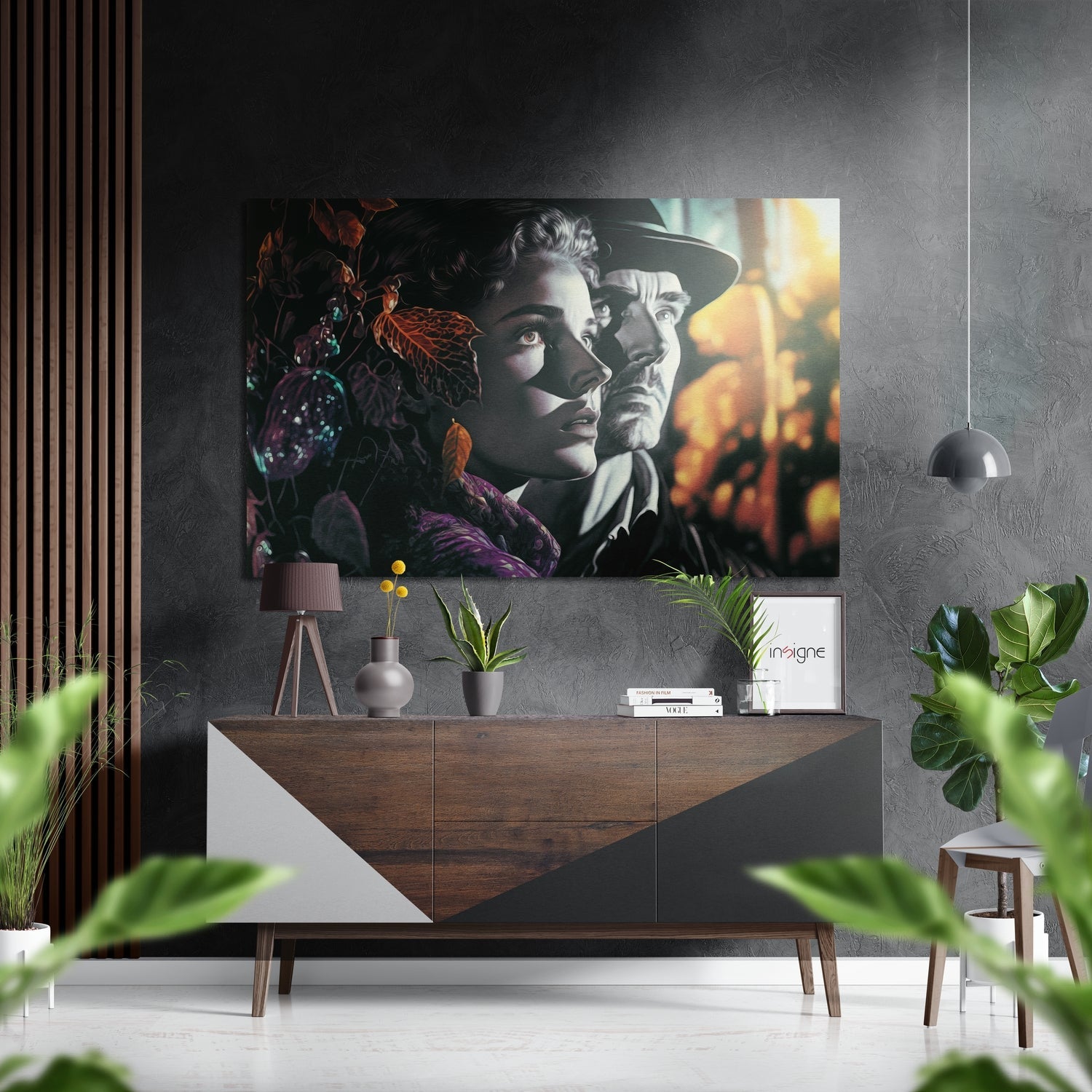Movie Brushed Aluminum Dibond Wall Art