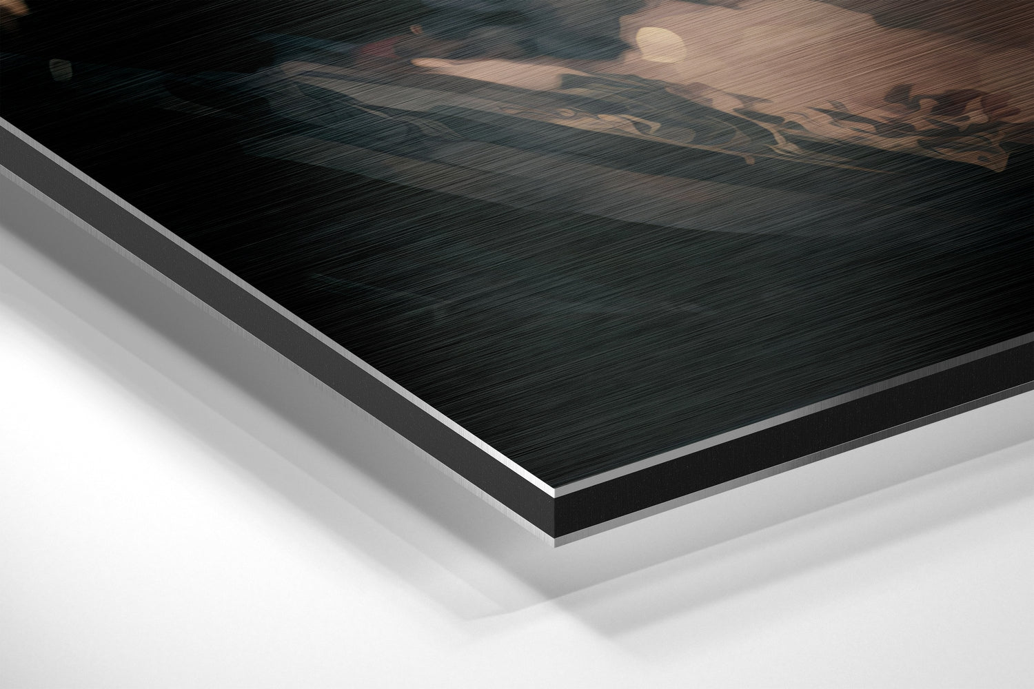 Beauty Brushed Aluminum Dibond Wall Art