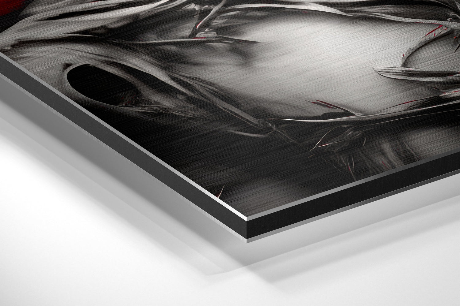 The Warrior Brushed Aluminum Dibond Wall Art