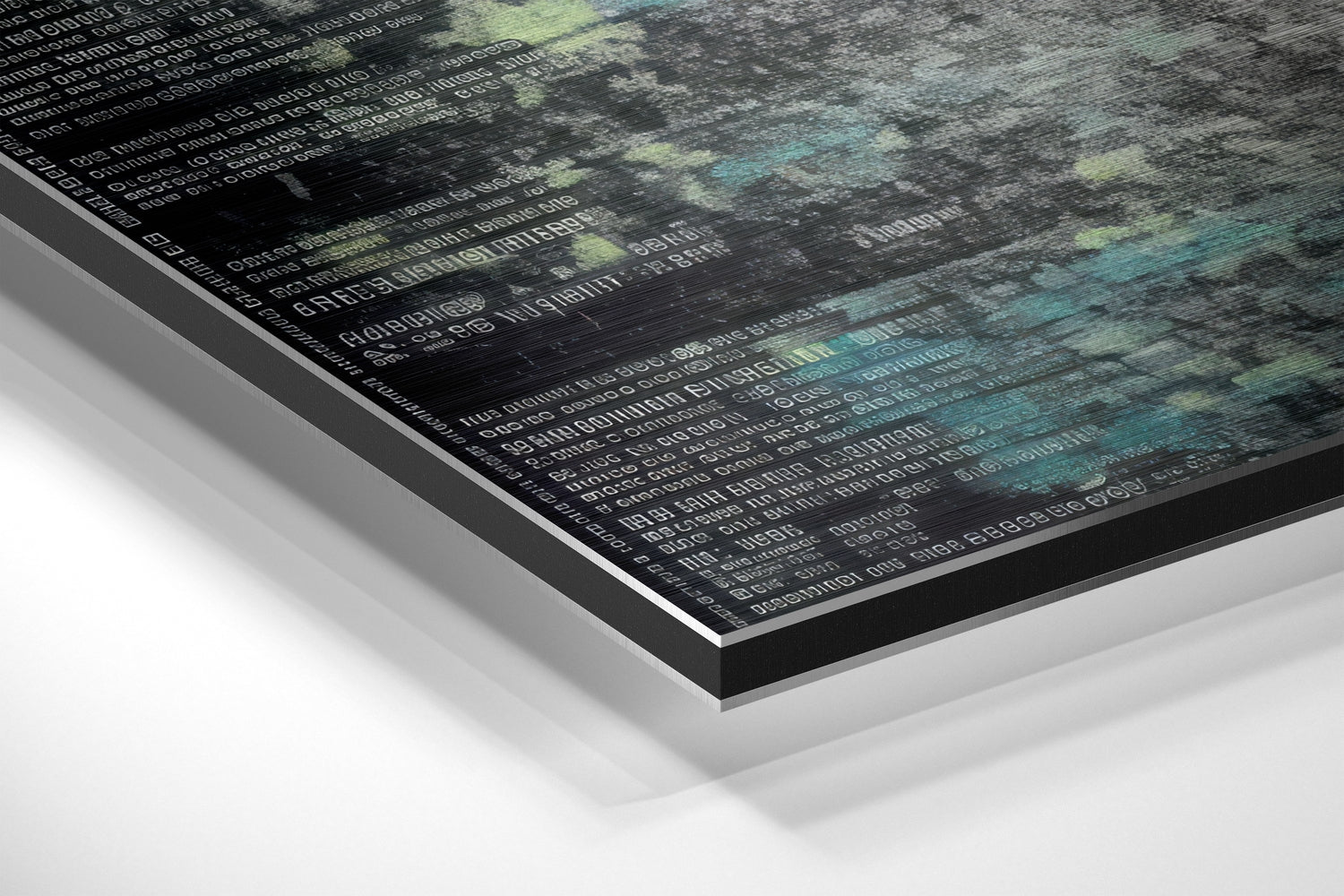 Umbrella Brushed Aluminum Dibond Wall Art