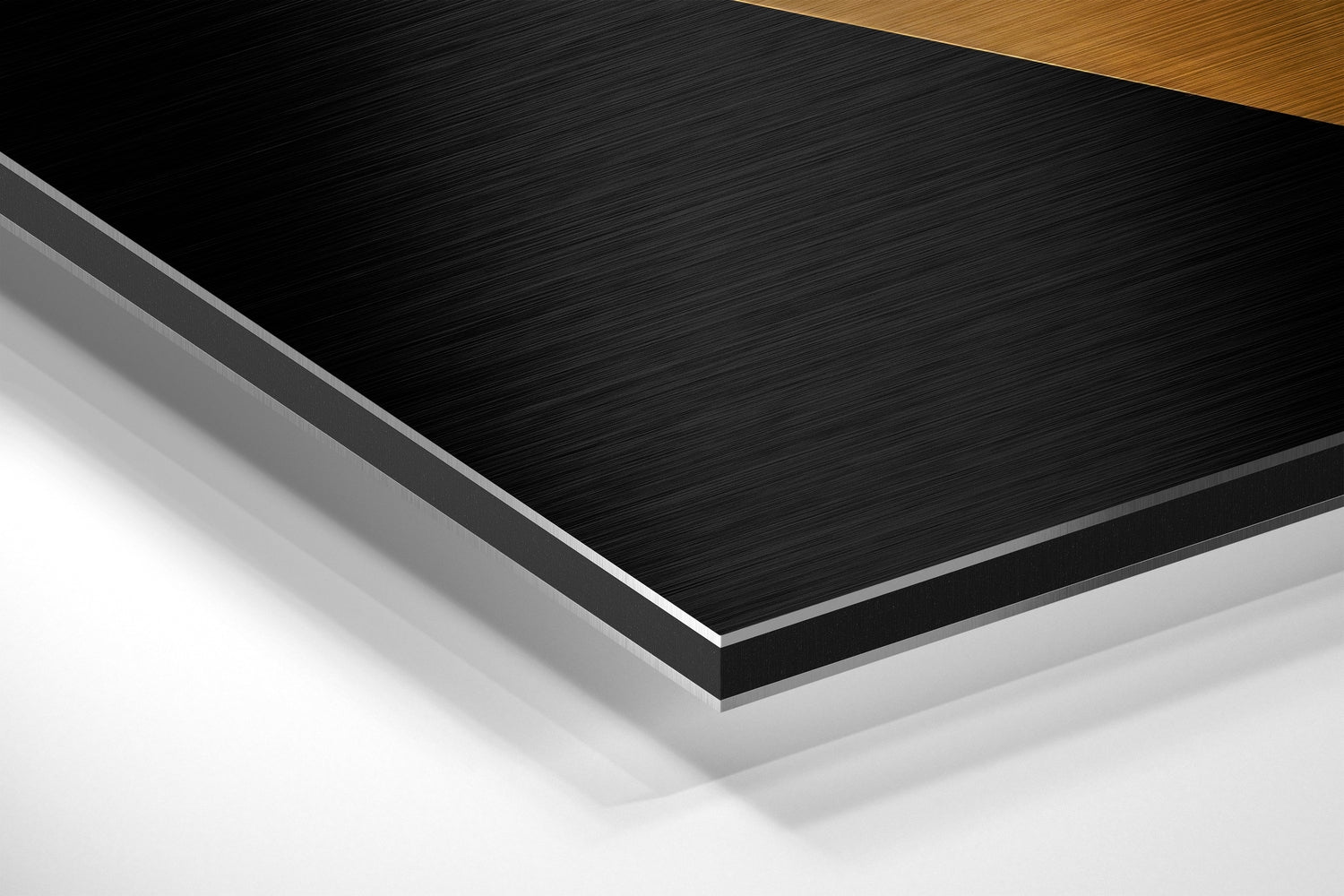 Pyramids Brushed Aluminum Dibond Wall Art