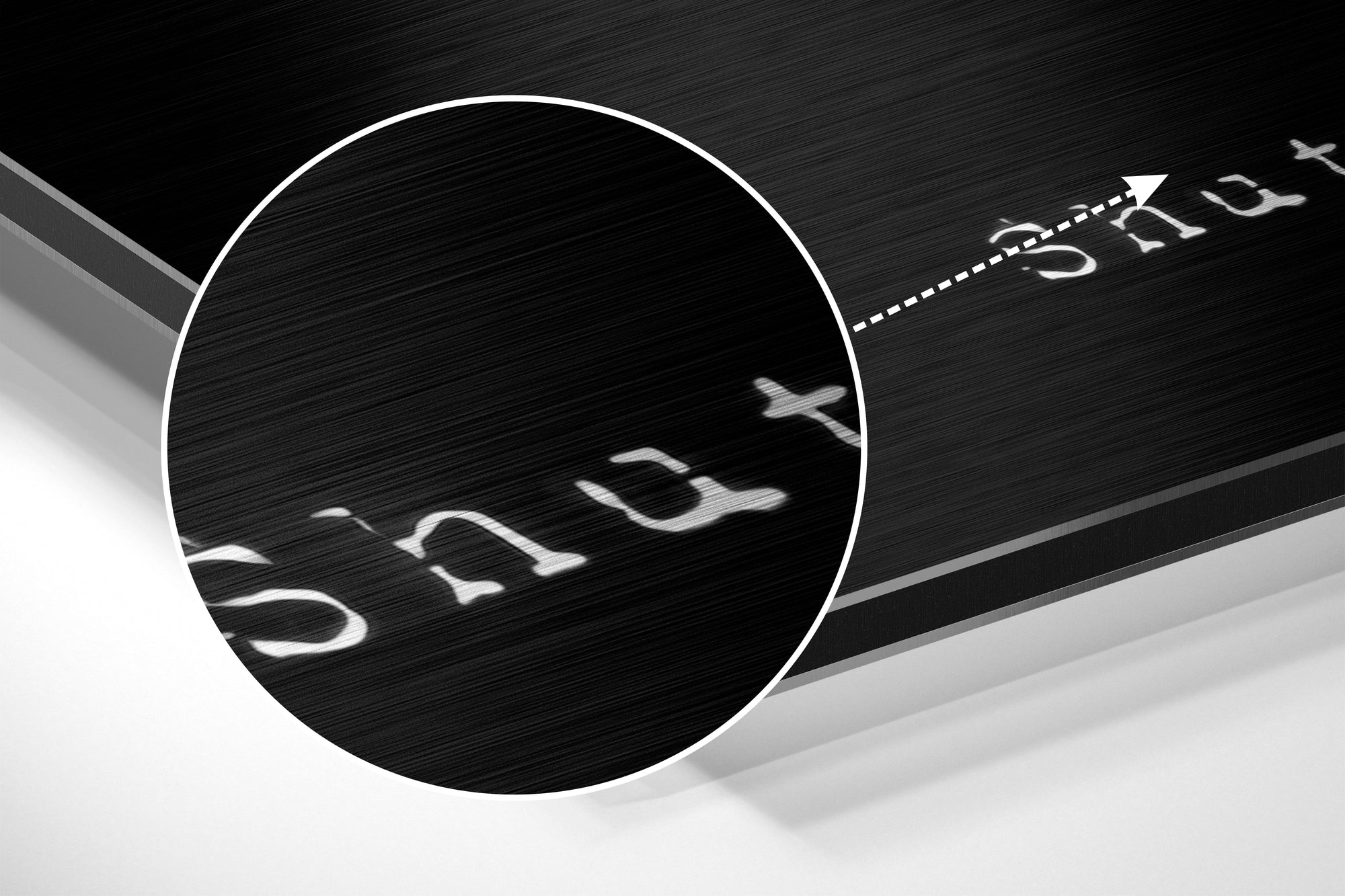 Train Brushed Aluminium Dibond Wall Art