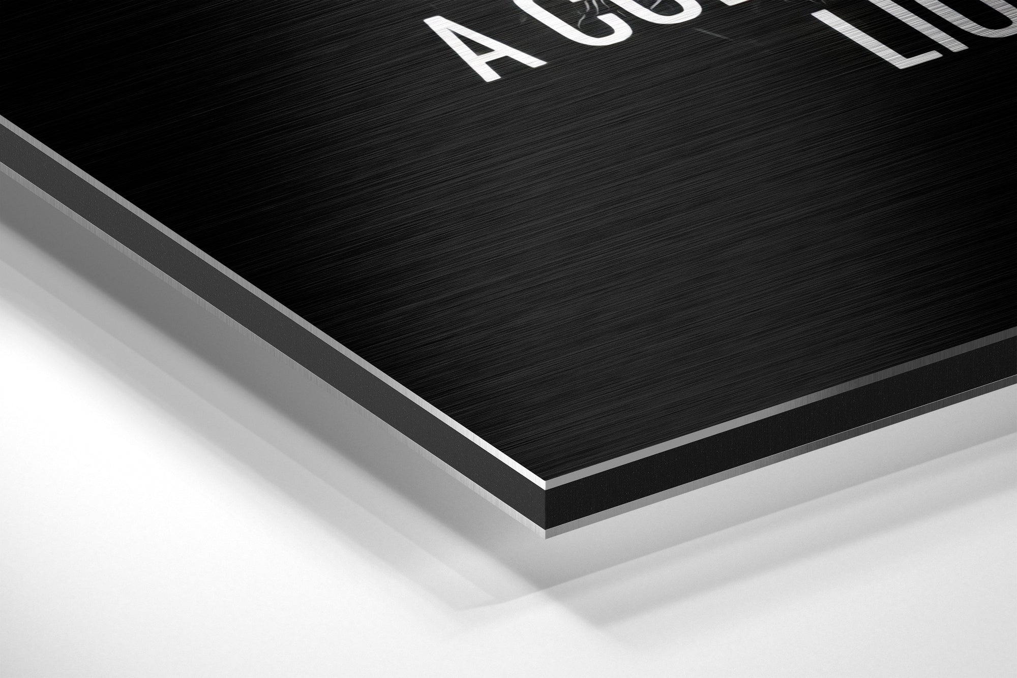 Never Brushed Aluminium Dibond Wall Art