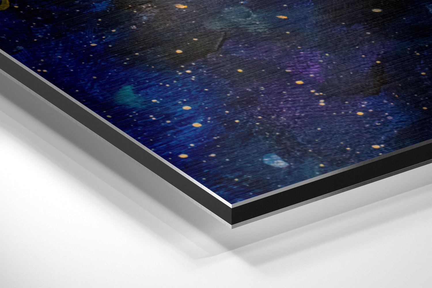Moonfall Brushed Aluminium Dibond Wall Art