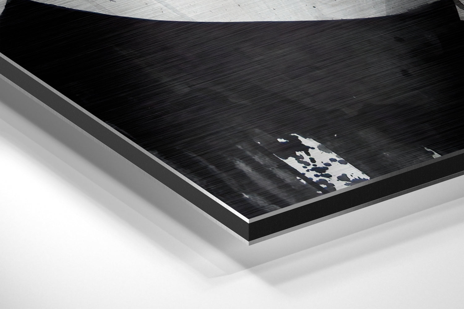 Blue Eye Brushed Aluminium Dibond Wall Art