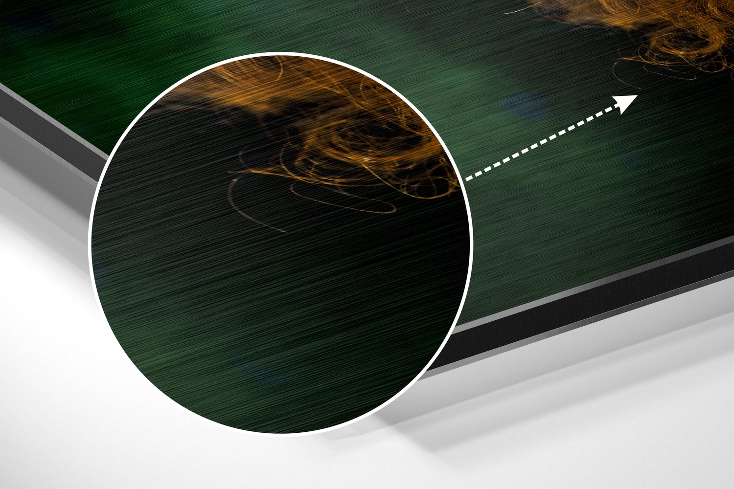 Clown Brushed Aluminium Dibond Wall Art