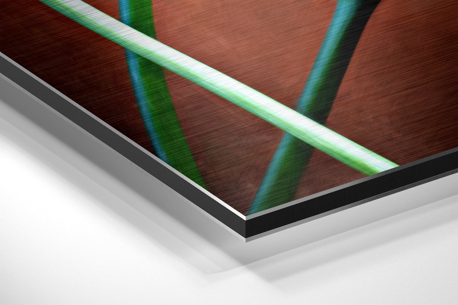 Lilly Brushed Aluminium Dibond Wall Art
