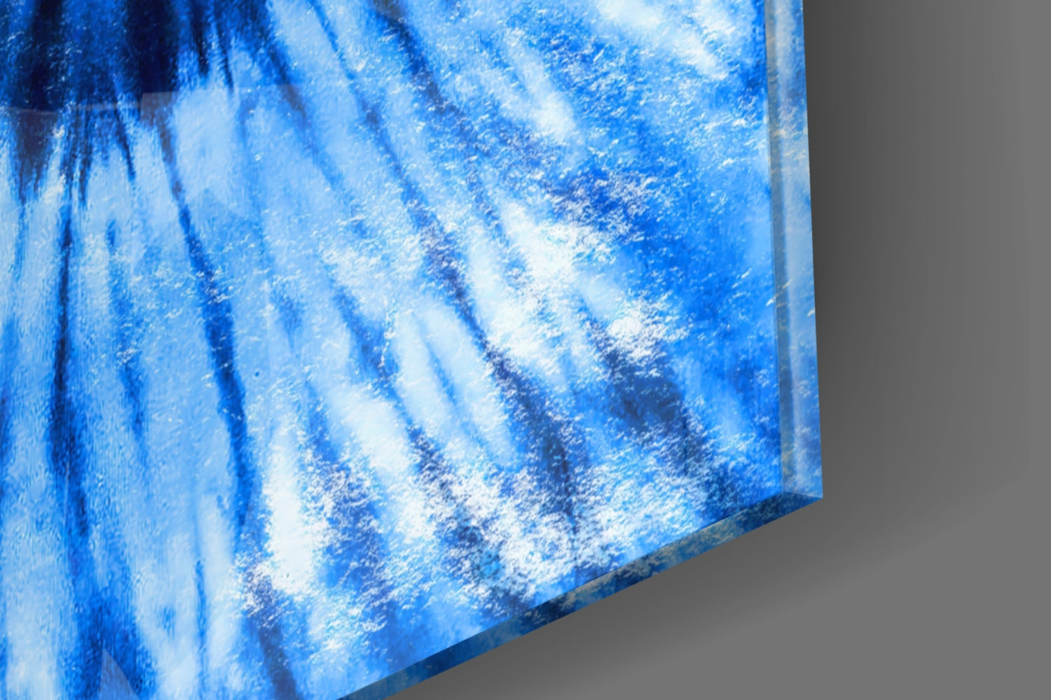 Blue Mosaic Glass Wall Art