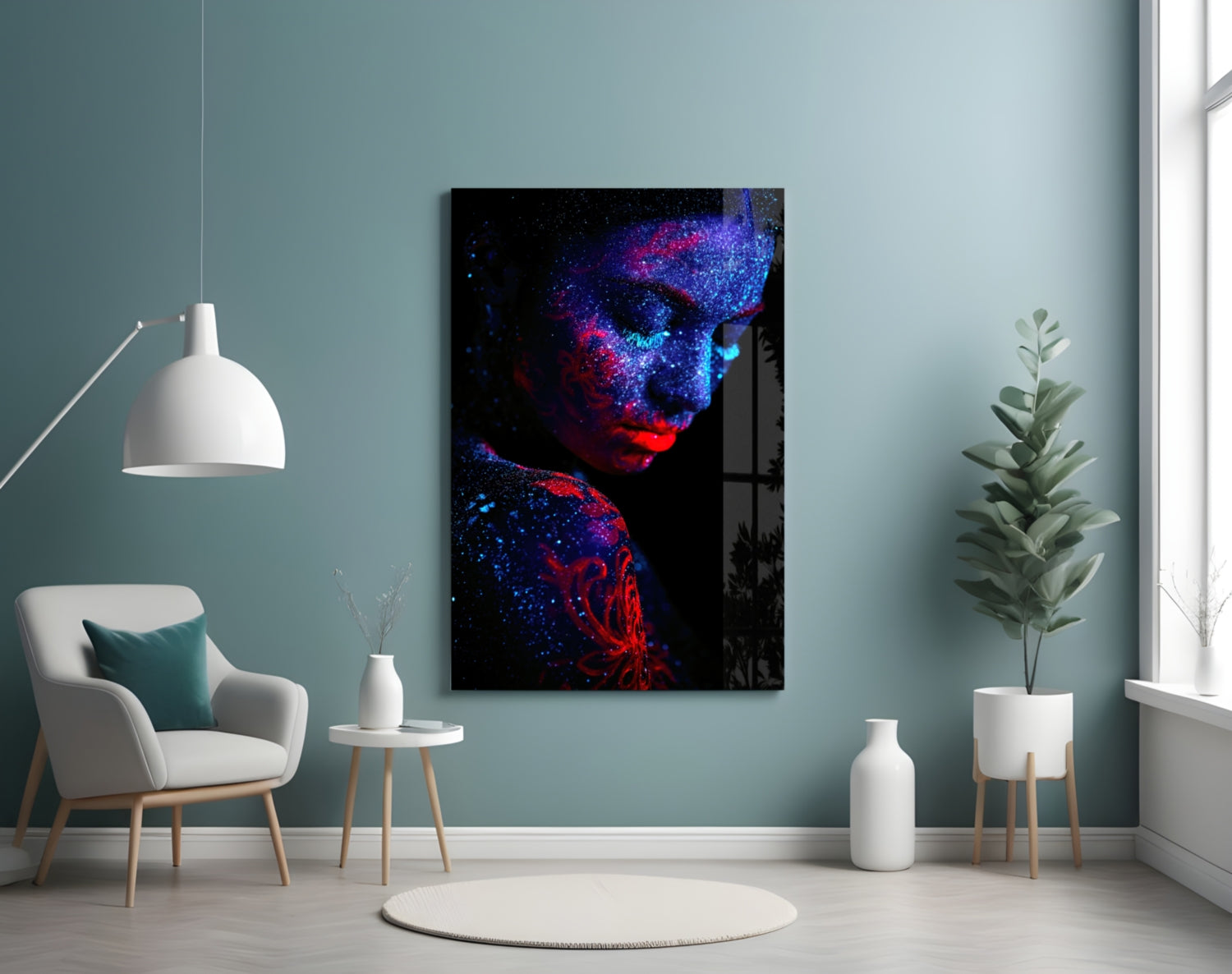 Serenity Glass Wall Art