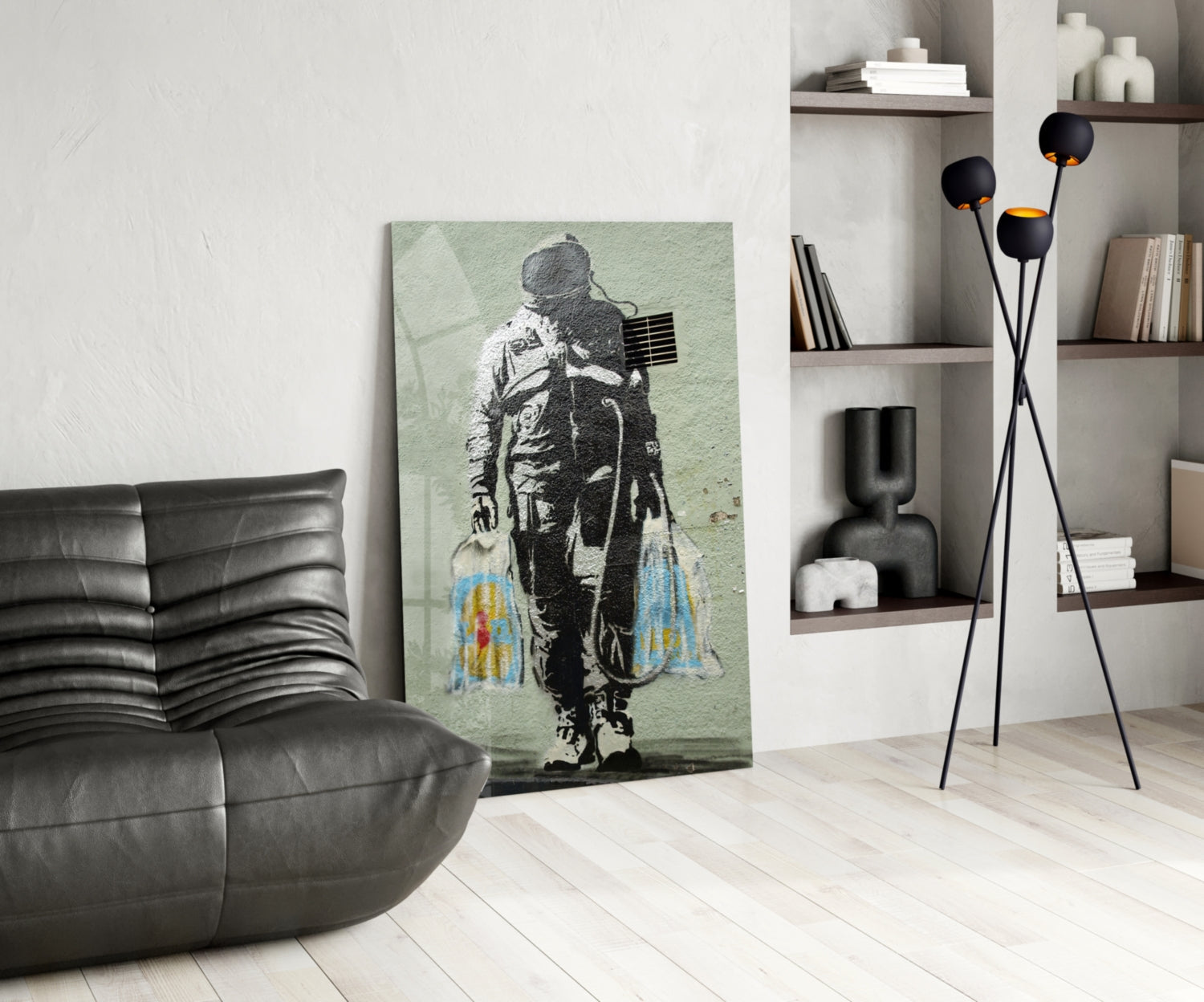 Space Market Glass Art