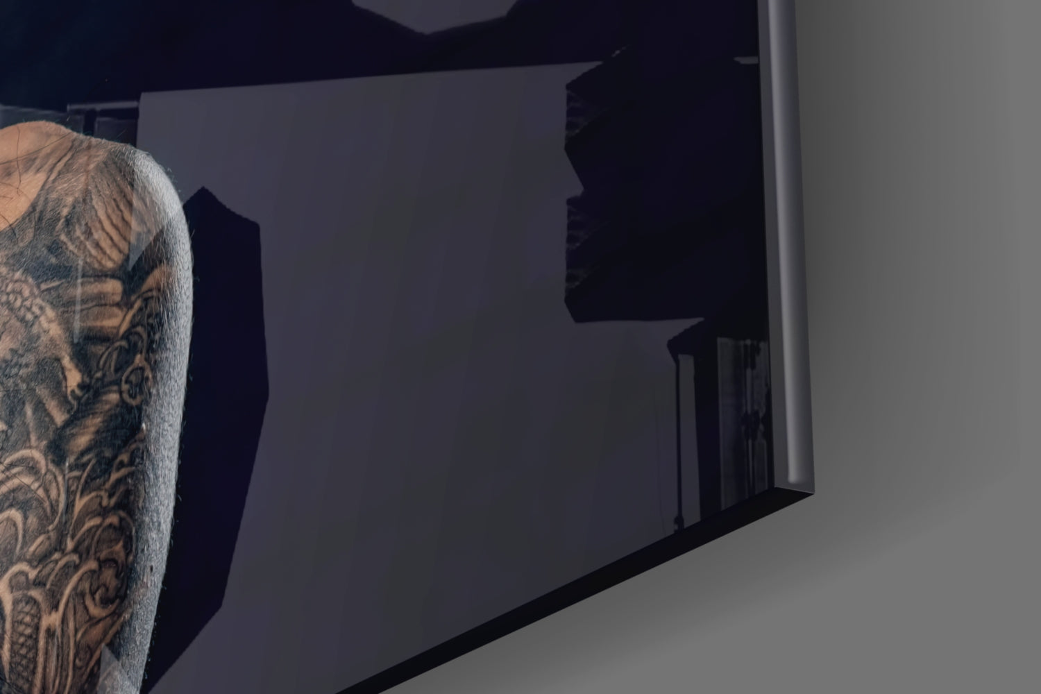 Sssh Glass Wall Art