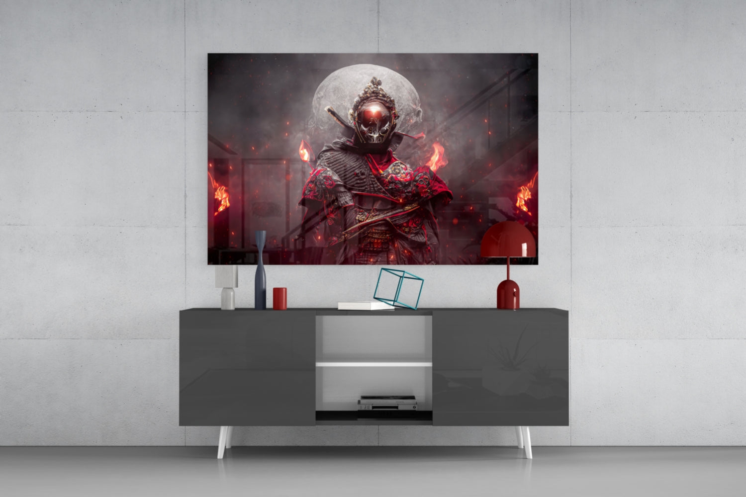 Fire Fighter Glass Art || Designer Collection